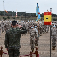 Acto de despedida de la Brigada Extremadura XI antes de partir a Mali