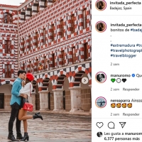 Promocionan Extremadura a través de una conocida influencer extremeña