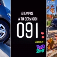 El Tik Tok de la Policía Nacional que ya rula por las redes