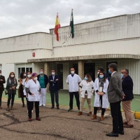 El SES interviene en el CAMP Las Cruces de Don Benito