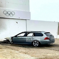 Aparece un nuevo vehículo calcinado en las calles de Badajoz