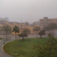 Vídeo de la breve e intensa tormenta que ha pasado por Badajoz