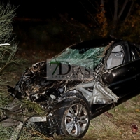 Violento accidente en la autovía entre Badajoz y Mérida