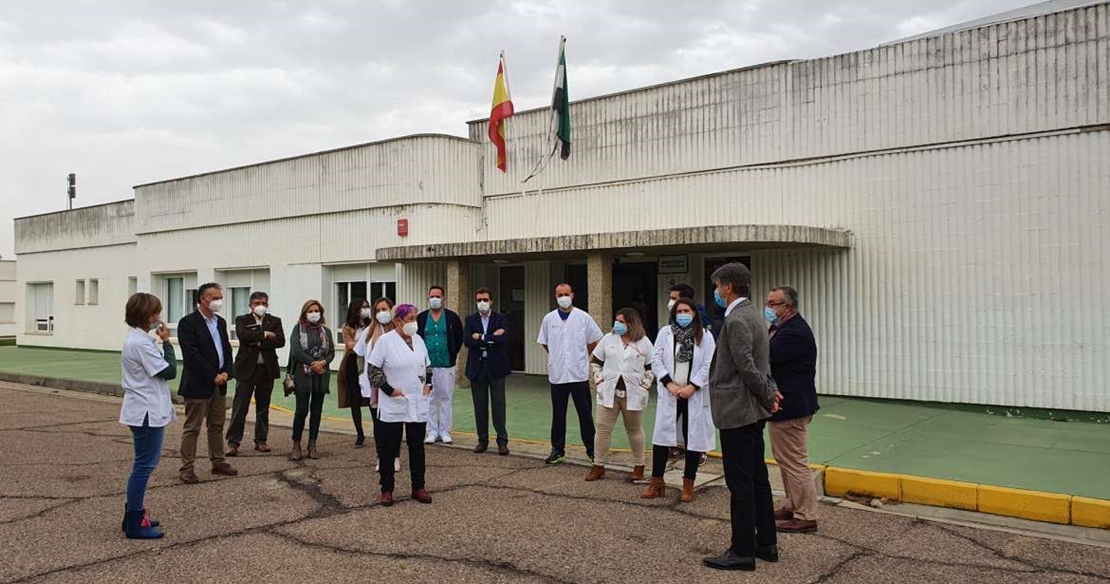 El SES interviene en el CAMP Las Cruces de Don Benito