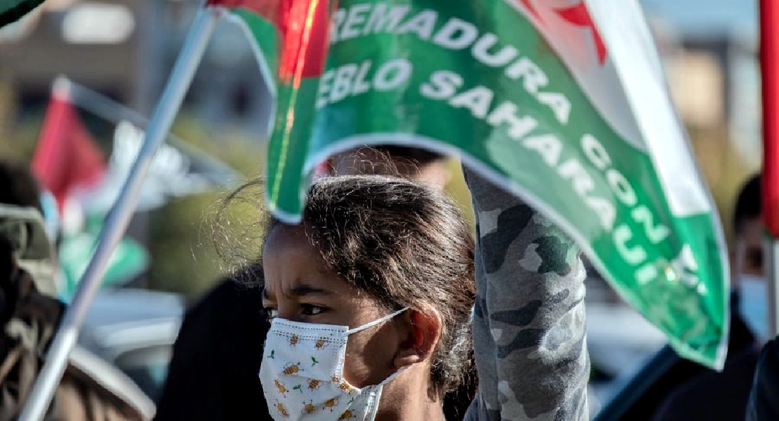 REPOR- Manifestación en protesta por la violación del alto el fuego en el Sahara Occidental en Mérida