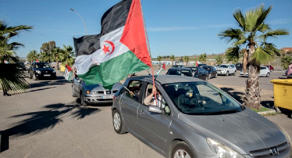 REPOR- Manifestación en protesta por la violación del alto el fuego en el Sahara Occidental en Mérida