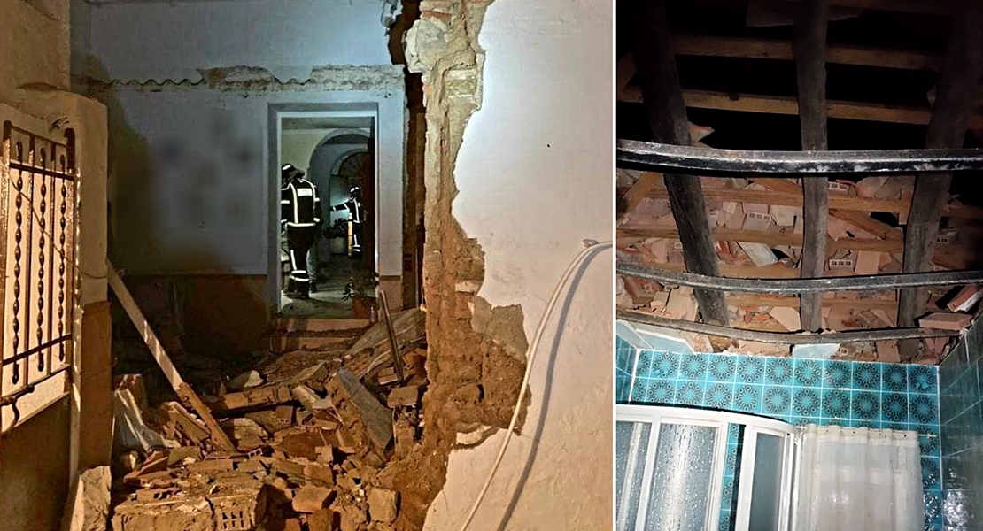 Explosión de gas en una vivienda en Berlanga (Badajoz)