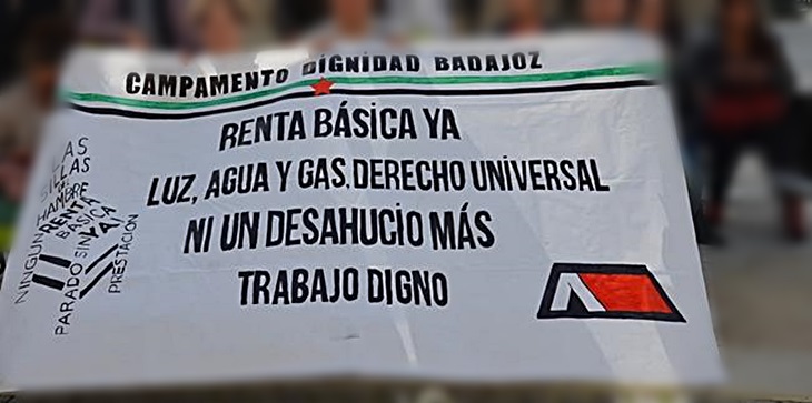 Campamento Dignidad continúa realizando diferentes reivindicaciones