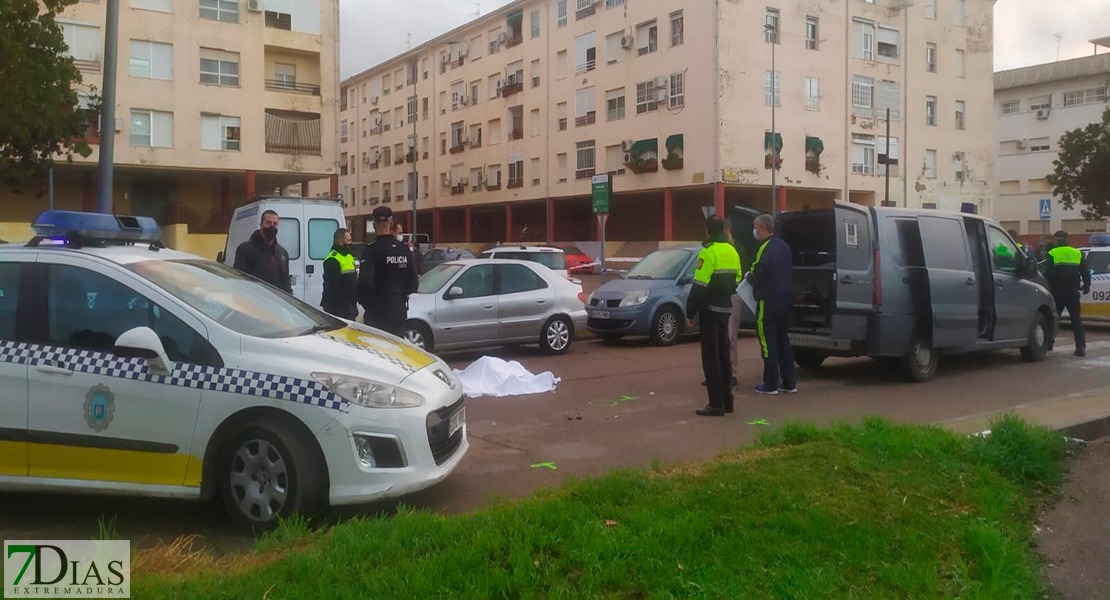 Atropello mortal en la barriada pacense de Suerte de Saavedra