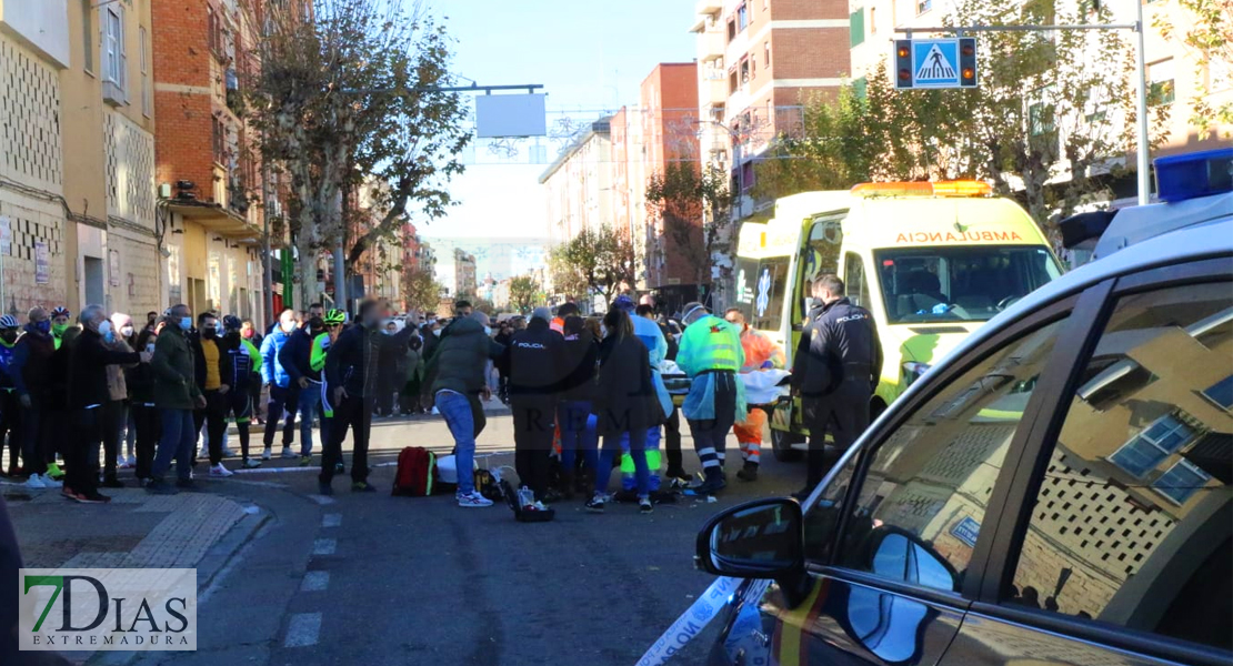 Fallece el ciclista atendido en San Roque (Badajoz) tras ser trasladado al Hospital