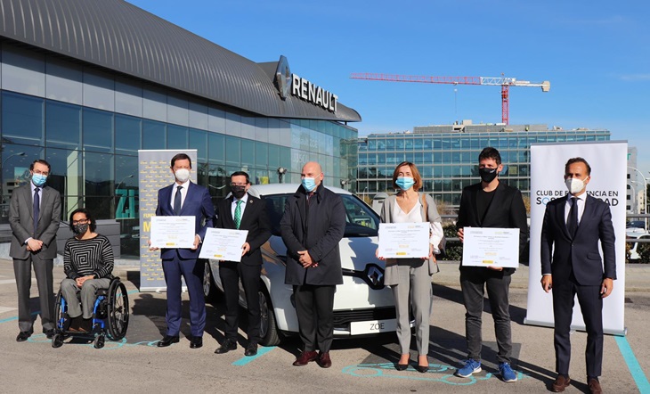 La Diputación de Badajoz recibe un premio nacional a las buenas prácticas en movilidad sostenible