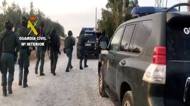 Desarticulan dos organizaciones criminales dedicadas al transporte internacional de droga