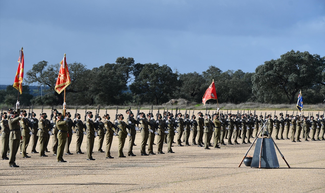 La Brigada Extremadura XI celebra el día de su Patrona