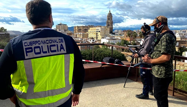 La Policía Nacional despliega a sus agentes especializados en seguridad y protección aérea