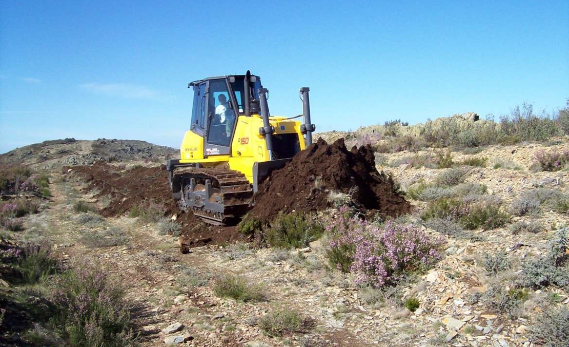 El INFOEX actúa en tareas de prevención estructural contra incendios en Extremadura