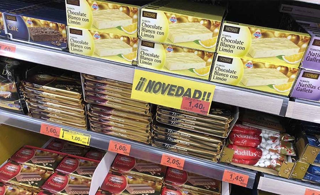 Mercadona innova con el surtido de turrón