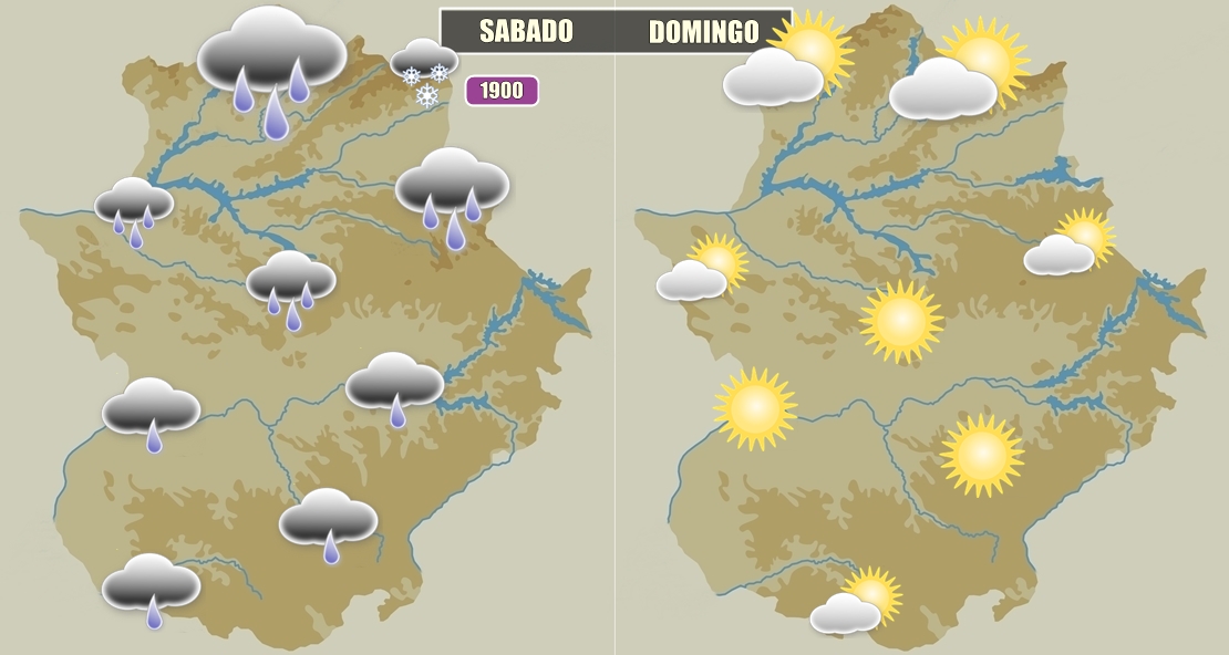 Dos fines de semana bien distintos