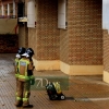 Incendio de vivienda en la barriada de la Paz (Badajoz)