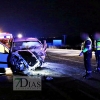 Imágenes que deja el accidente de la Antigua N-V (Mérida)