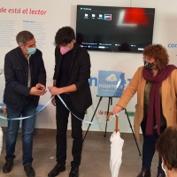 Inauguran el decimoctavo Espacio Nubeteca en la biblioteca 'Eugenio Frutos Cortés' de Guareña