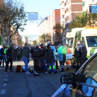 Fallece el ciclista atendido en San Roque (Badajoz) tras ser trasladado al Hospital