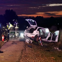 Trágico accidente mortal en la antigua N-V (Mérida)