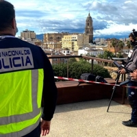 La Policía Nacional despliega a sus agentes especializados en seguridad y protección aérea
