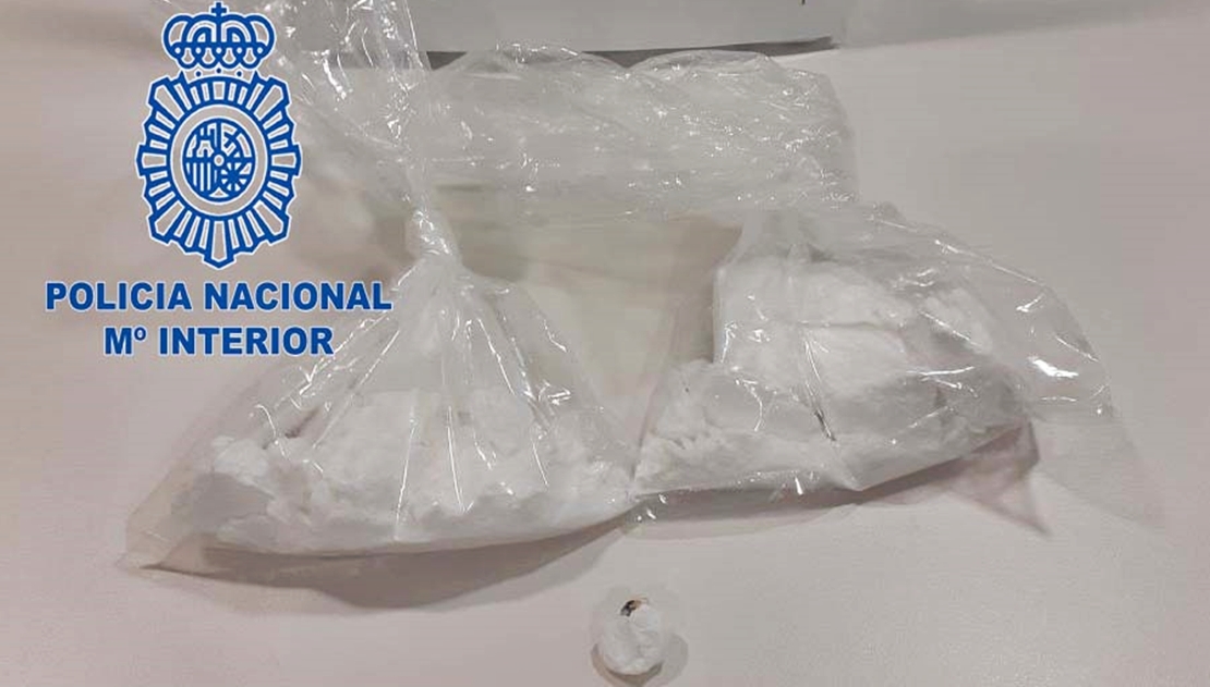 Detenidas varias personas en un “pase” de cocaína en Cáceres