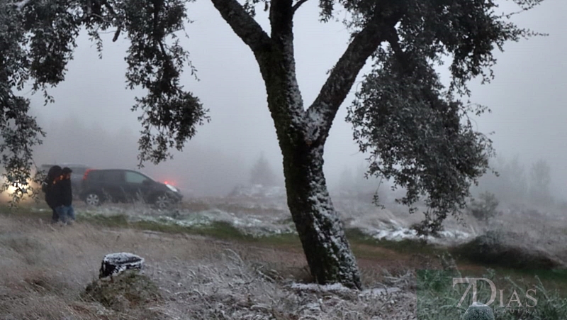 REPOR: Ligera nevada en la vecina Sierra de Sao Mamede