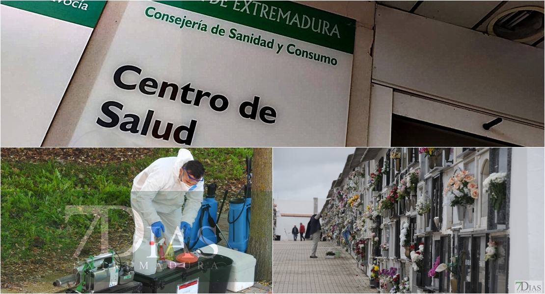 Extremadura registra este lunes 15 fallecidos por Covid