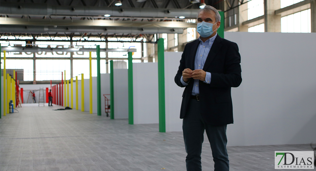 REPOR - 150 boxes en IFEBA para dar respiro a los hospitales extremeños