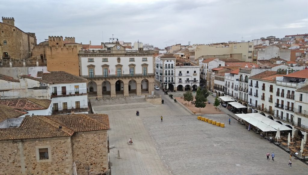 El Ayuntamiento de Cáceres activa un dispositivo especial por nieve