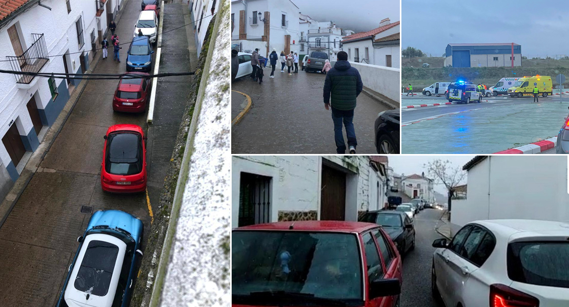 Toman medidas ante la afluencia de visitantes por la nieve en varias zonas de Extremadura