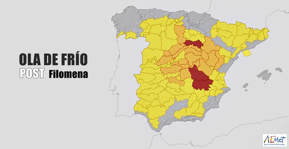 Alerta amarilla en toda Extremadura por bajas temperaturas