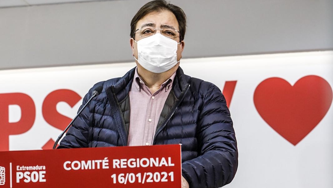 Vara se presentará a la reelección como secretario general del PSOE de Extremadura