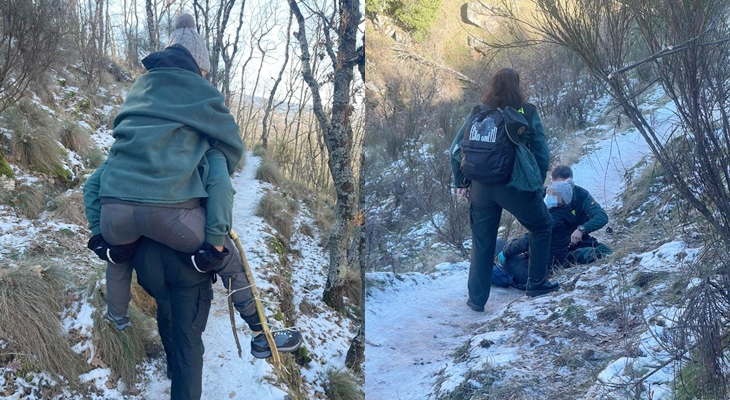 La Guardia Civil rescata a varias personas en el mismo día en Extremadura