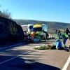 Fallece un hombre en un accidente de tráfico en la EX-322