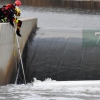 Intentan retirar la barca donde perdieron la vida 3 personas en el Guadiana