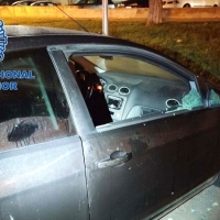 Detenidos por robar en el interior de varios vehículos en Badajoz