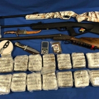 Dos jóvenes detenidos entre Badajoz y Mérida (A.5) con 10 kg de hachís