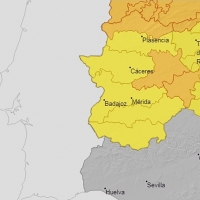 112 alerta a toda Extremadura por vientos fuertes