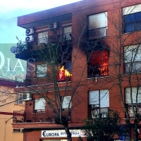 Policía Local y Bomberos rescatan a varias personas en San Vicente de Alcántara