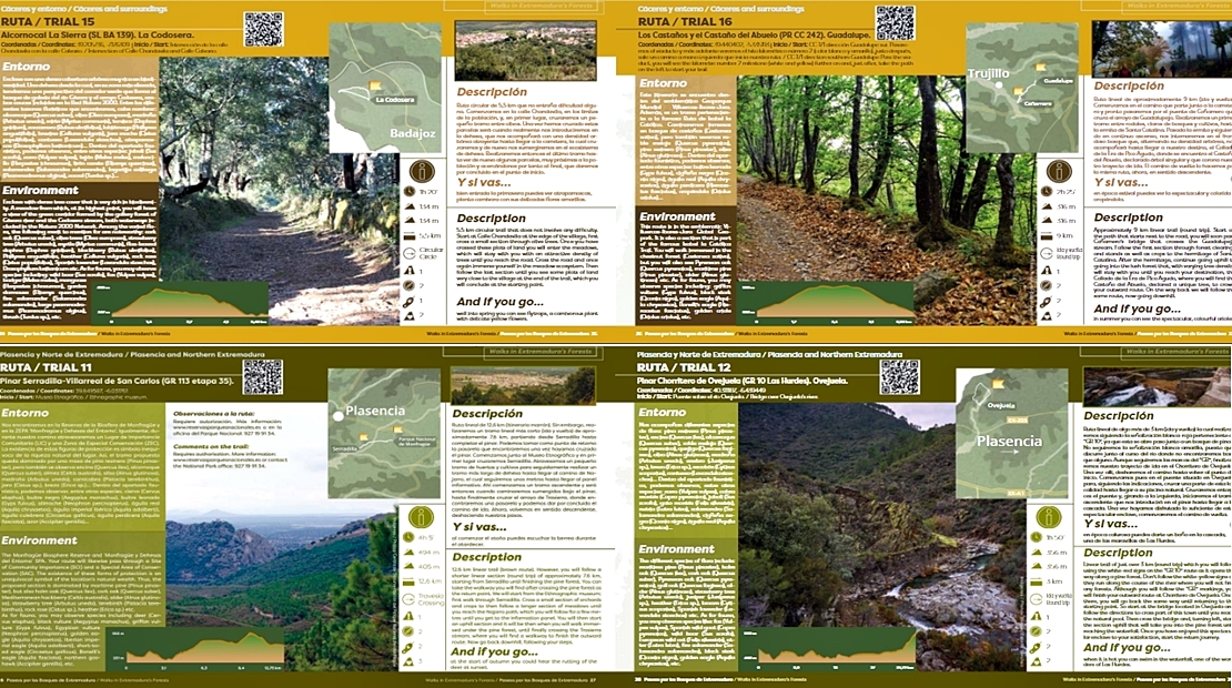 Turismo publica los 20 mejores paseos por los bosques extremeños