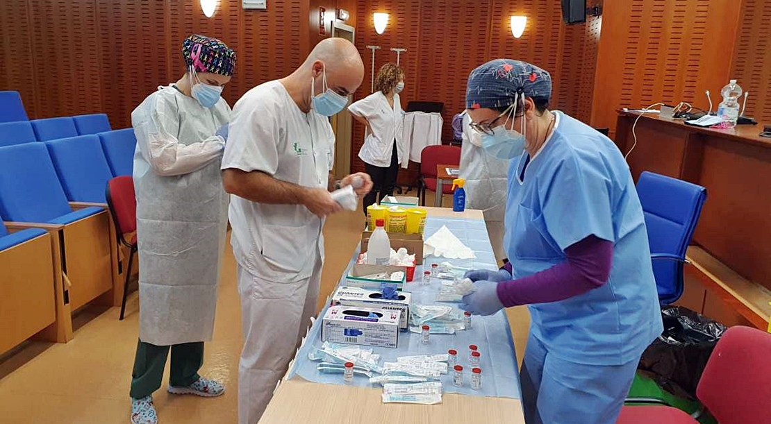Junta: “Extremadura ha administrado 27.067 dosis de la vacuna covid”