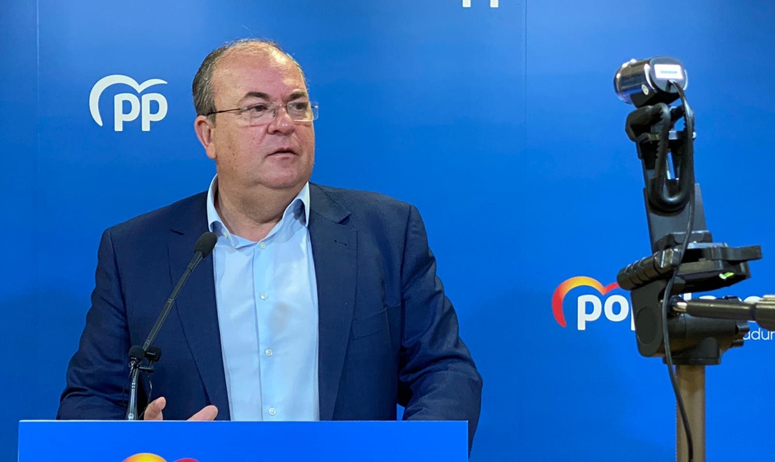 Monago: “Vara no puede estar escondido en el momento más crítico de la historia de Extremadura”