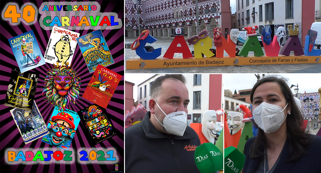 Así se vivirá el Carnaval 2021 en Badajoz