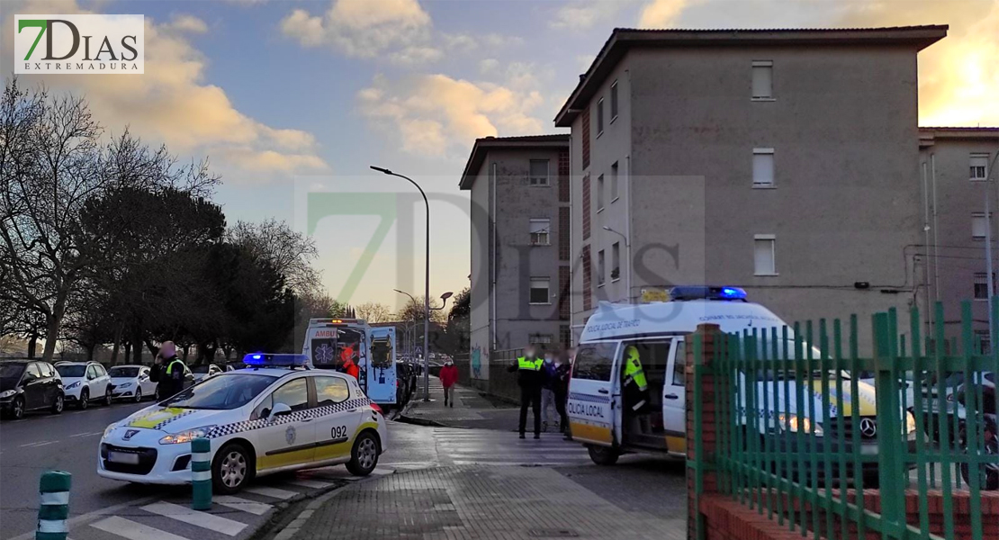 Una colisión en el Paseo Fluvial de Badajoz deja un herido