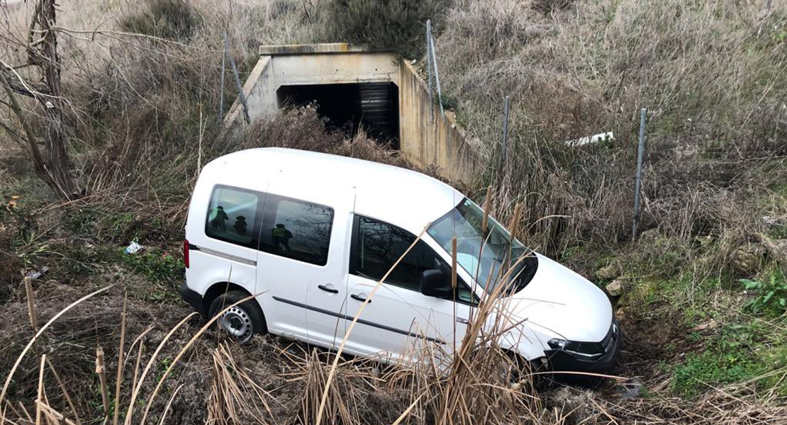Hospitalizado tras sufrir un accidente en la A-66 a su paso por la provincia de Badajoz