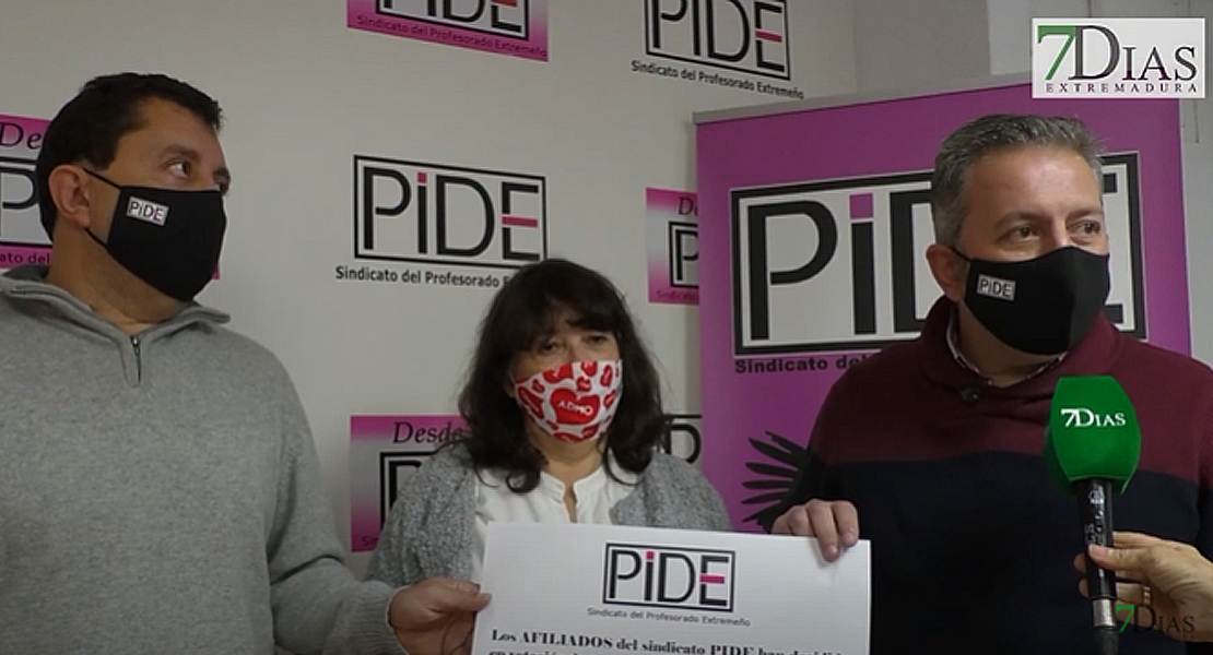 PIDE donará la misma cantidad que percibe de subvención sindical a un proyecto solidario
