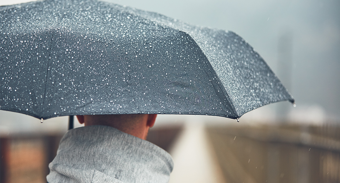 La nueva Borrasca Karim se extiende y la lluvia vuelve a Extremadura